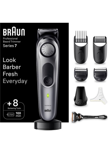 Series 7 Sakal Düzeltici - Gillette Fusion Proglide Flexball Tıraş Makinesi + 4 Yedekli - Nıvea Men Erkek Damat Çeyiz Seti