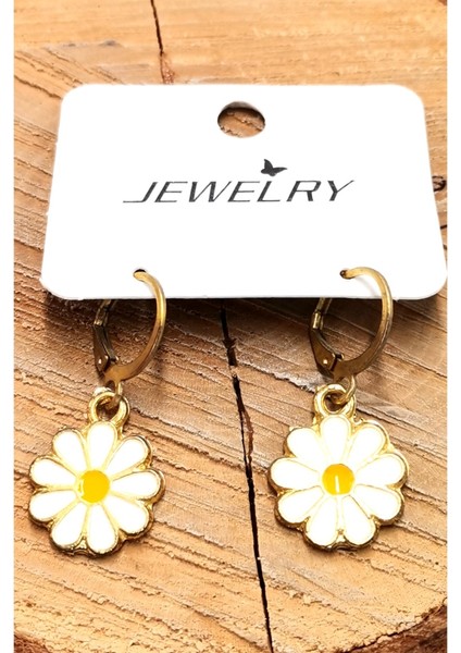 Renkli Figürlü Lüks Küpe