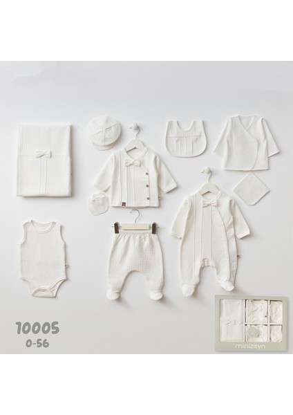 Erkek Bebek Yenidoğan 0-3 Ay Carısma Nervüllü 10LU Hastane Çıkışı Zıbın Seti modelleri