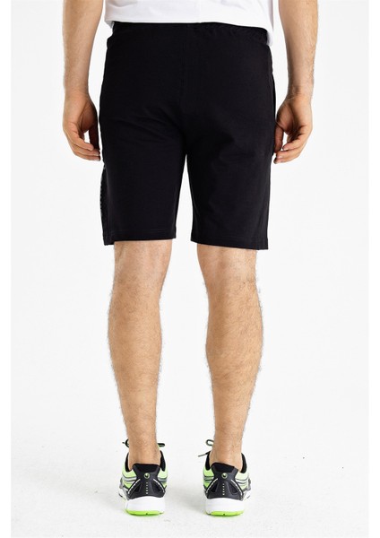 Elite Pamuklu Siyah Erkek Şort fırsatları