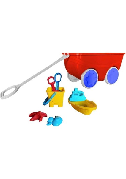 Turuncu Kovalı Vagon, Şık ve Dayanıklı, Eğlence ve Hobi Için Idealdir