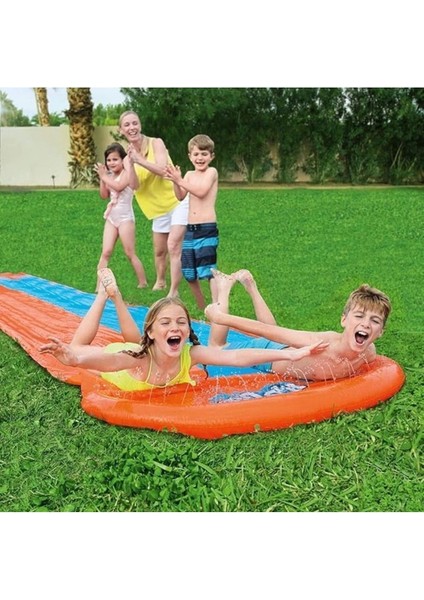 Çift Kişilik Renkli Su Kaydırağı 4,88 M, Eğlence Dolu Yaz Aktiviteleri modelleri