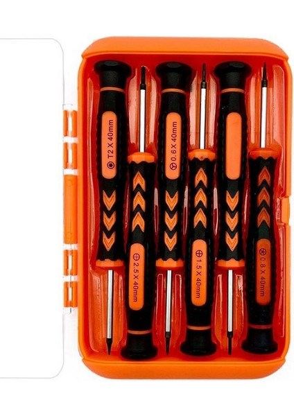 iPhone Tamir Tornavida Seti 0.6y Uç 0.8mm T2 1.5+ 1.5- 2.5+ Crvs2
