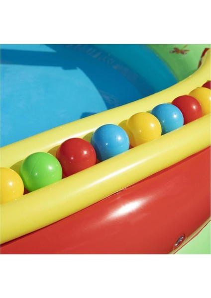 Yeşil Çocuklar Için Kaydıraklı Oyun Havuzu Seti 53093 fiyatları