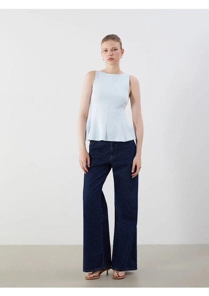 Lcw Vision Kayık Yaka Peplum Bluz (S5) fiyatları