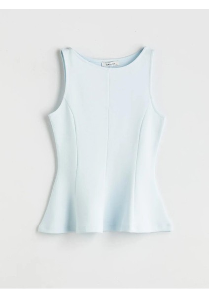 Lcw Vision Kayık Yaka Peplum Bluz (S5) indirimleri