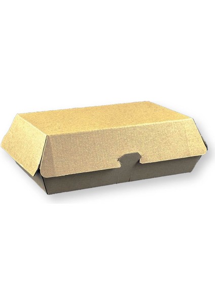 Kraft Karton Sandviç Kutusu 11X19X7 200 Adet fiyatları