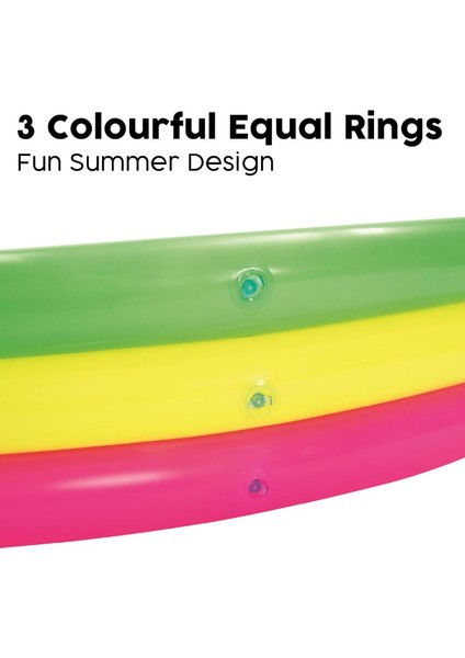 Şişirilebilir Zemin, 3 Bölmeli, 152X30 Cm, Rahat ve Kullanışlı Tasarım