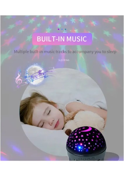 Star Lıght Disko Parti Bluetooth Hoparlör Yıldız Yansıtmalı Projeksiyon Speaker modelleri