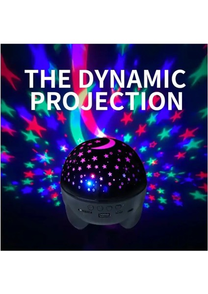 Star Lıght Disko Parti Bluetooth Hoparlör Yıldız Yansıtmalı Projeksiyon Speaker indirimleri