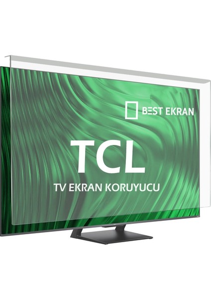 Tcl 65C7K Tv Ekran Koruyucu - Tcl 65" Inç Kırılmaz Ekran Koruyucu