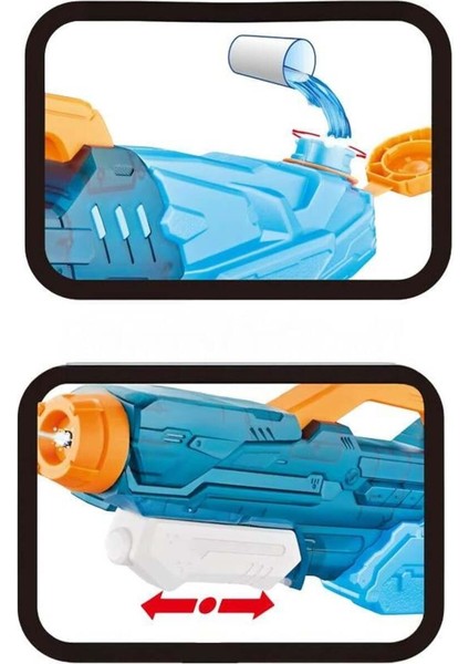 Çok Renkli Büyük Boy Su Tabancası, Eğlenceli ve Dayanıklı Yaz Oyuncağı fırsatları