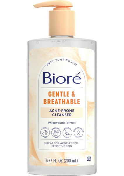 Gentle & Breathable Akne Karşıtı Yüz Temizleme Jeli 200 ml