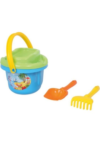 Takım NO:193 Mavi Büyük Kova, Elek, El Küreği, Tırmık Seti