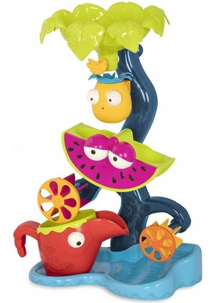 Renkli Tropikal Su Çarkı, Eğlenceli ve Canlı Tasarım, Çocuklar Için Rüya Gibi Oyuncak