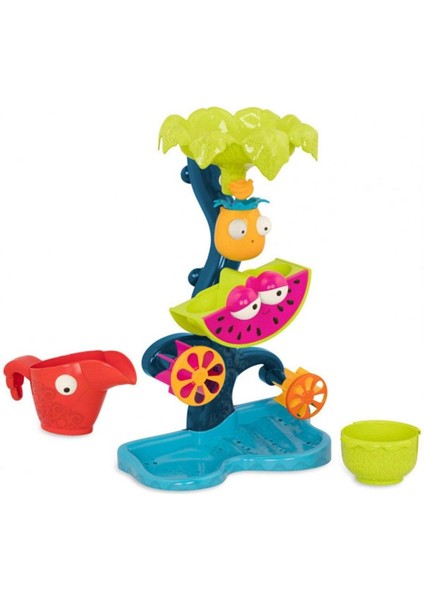 Renkli Tropikal Su Çarkı, Eğlenceli ve Canlı Tasarım, Çocuklar Için Rüya Gibi Oyuncak modelleri