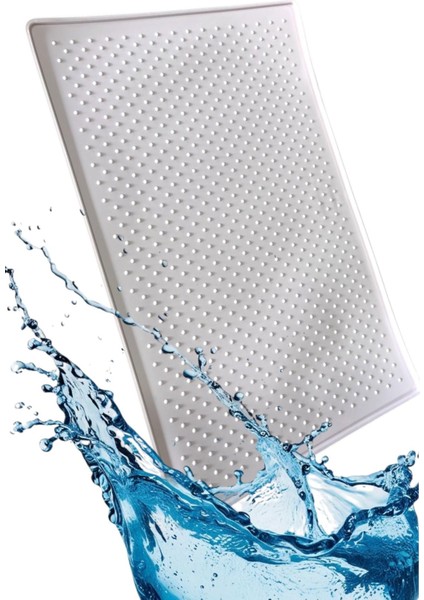 Çok Amaçlı Isıya Dayanıklı Kaymaz Mat – Mutfak, Banyo, Tezgâh Üstü Kullanım Için | 28X45 cm