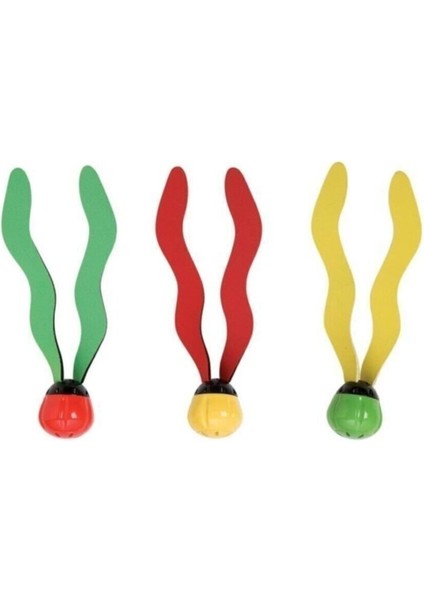 Renkli 3'lü Su Altı Oyunu, Eğlenceli ve Canlı Tasarım, Yaz ve Havuz Keyfi Için.