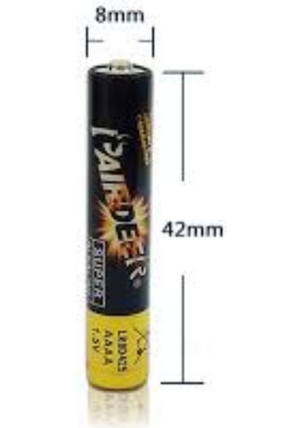 Süper Alkalin Aaaa 1.5V Pil – 2’li Paket Tablet Kalem Pili 4A Tüm Tablet Kalemleriyle Uyumludur indirimleri