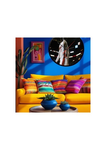 Modern Tasarım Kanvas Saat 819