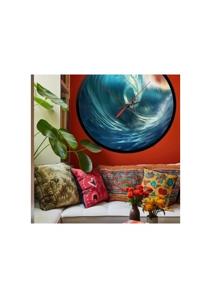 Modern Tasarım Kanvas Saat 1571