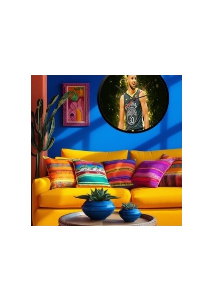 Modern Tasarım Kanvas Saat 1047