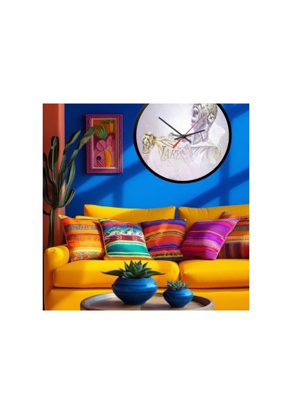 Modern Tasarım Kanvas Saat 1042