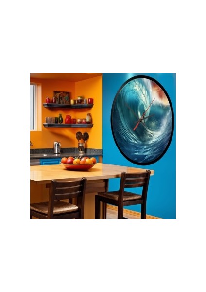 Modern Tasarım Kanvas Saat 1202