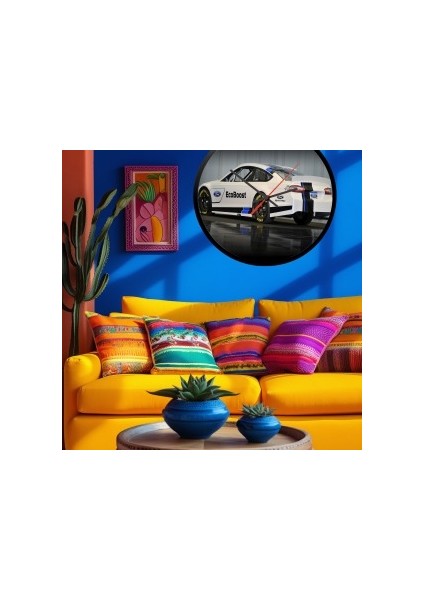 Modern Tasarım Kanvas Saat 875