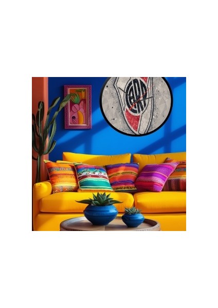 Modern Tasarım Kanvas Saat 1031