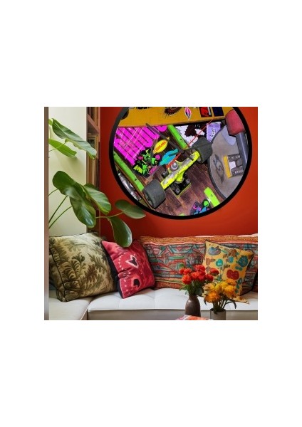 Modern Tasarım Kanvas Saat 1655