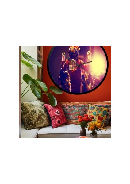 Modern Tasarım Kanvas Saat 1643