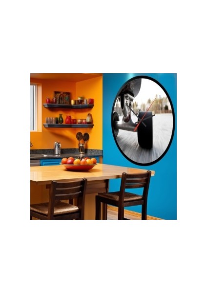 Modern Tasarım Kanvas Saat 1197