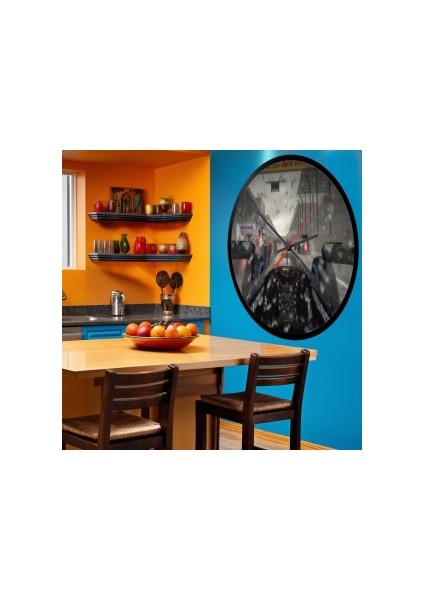 Modern Tasarım Kanvas Saat 1257