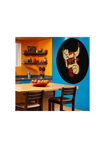 Modern Tasarım Kanvas Saat 1415