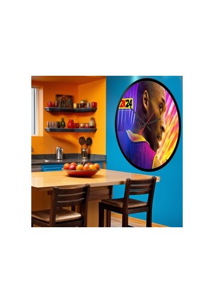 Modern Tasarım Kanvas Saat 1188