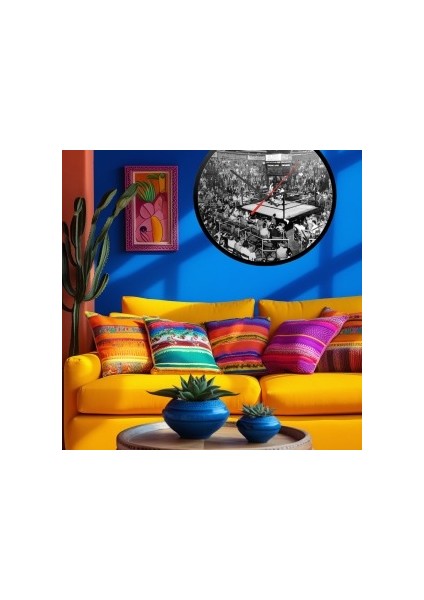 Modern Tasarım Kanvas Saat 748