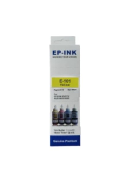 Epson 101 Sarı Muadil Mürekkep 70 Ml.