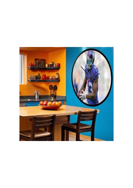 Modern Tasarım Kanvas Saat 1147