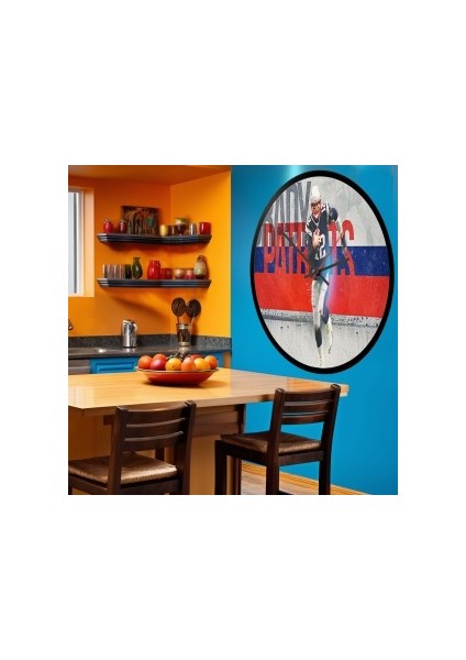 Modern Tasarım Kanvas Saat 1127