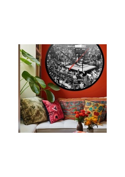 Modern Tasarım Kanvas Saat 1486