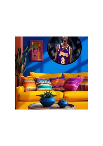 Modern Tasarım Kanvas Saat 821