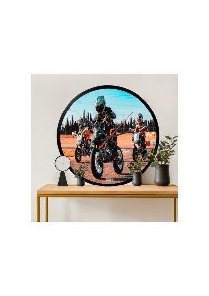 Modern Tasarım Kanvas Saat 441