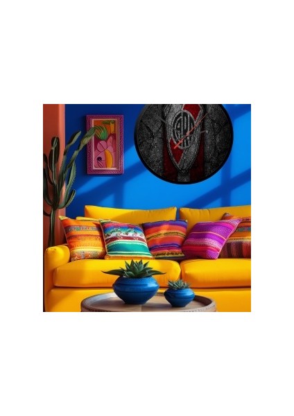 Modern Tasarım Kanvas Saat 1032