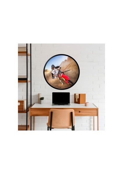 Modern Tasarım Kanvas Saat 06