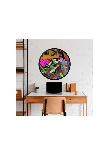 Modern Tasarım Kanvas Saat 170