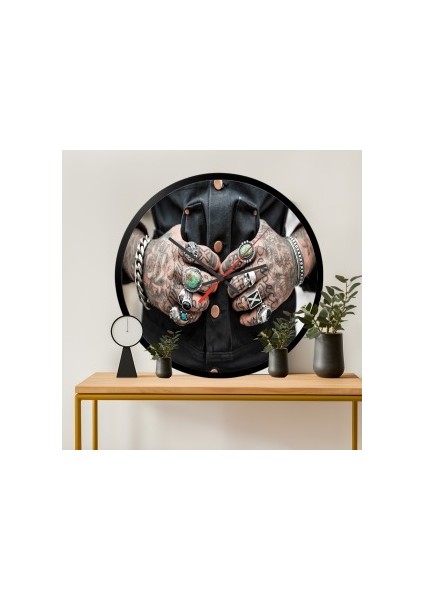 Modern Tasarım Kanvas Saat 410