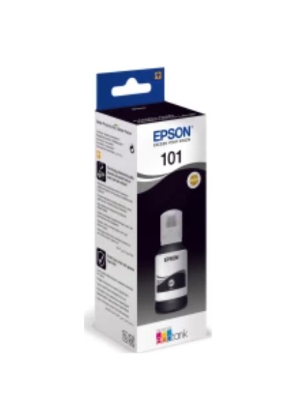 Epson 101 Siyah Orjinal Mürekkep 127 Ml.