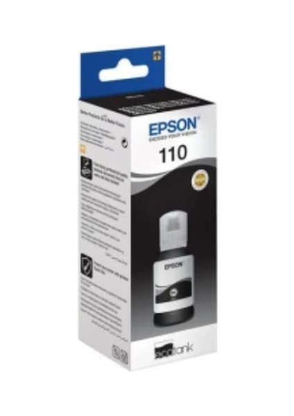 Epson 110 Orjinal Siyah Mürekkep 127 Ml.