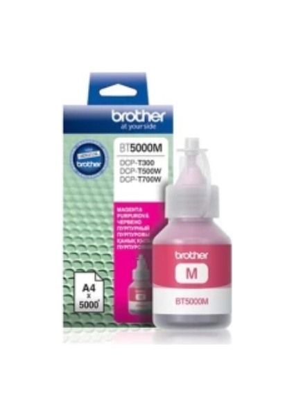 Brother BT5000 Kırmızı Orjiinal Mürekkep 50 Ml.